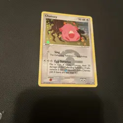Pokemon TCG: 2004 EX FireRed & LeafGreen Chansey 19/112 Reverse Holo - Image 3