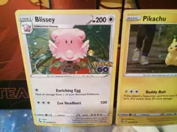 Pokemon tcg pikachu & blissy cosmos holo cards pokemon go Pokemon tcg - Image 2