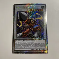Yugioh! 1x Drill Warrior RA03-EN232 Platinum Secret Rare 1st Ed NM - Image 1