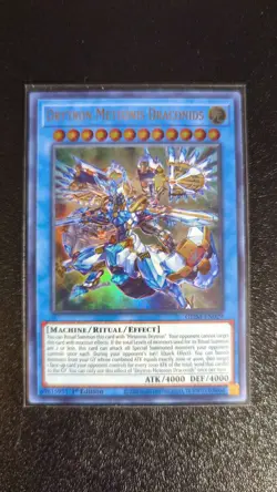 Yu-Gi-Oh! Drytron Meteonis Draconids | GEIM-EN029 | American | 1st | Ultra | NM - Image 1