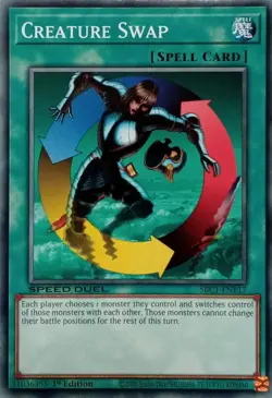 SBC1-ENE17 CREATURE SWAP COMMON 1ST EDITION YuGiOh CARD - Image 1
