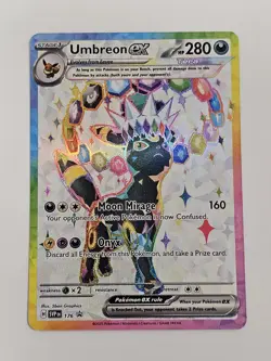 Umbreon ex SVP176 Sv: Scarlet & Violet Promo Cards Holo Pokemon TCG - Image 1