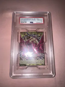 PSA 10 - Yu-Gi-Oh Cards - Crossroads of Chaos - Unlimited - Booster Pack - Image 1