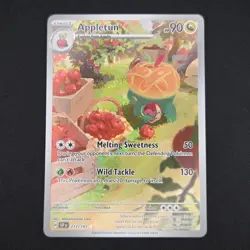 Pokemon TCG Card Appletun 211/191 Surging Sparks Illustration Rare - NM - Image 1