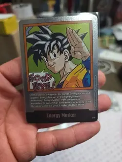 Energy Marker E-83 Silver Manga Booster 02 Dragon Ball Card English - Image 1