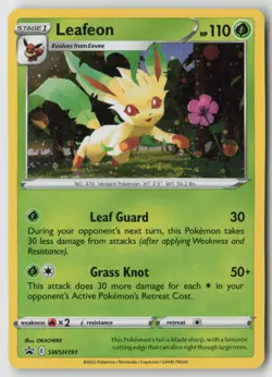 Leafeon - SWSH191 - SWSH: Sword & Shield Promo Cards Holo - PTCG - Image 1