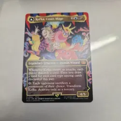 KEFKA, COURT MAGE (BORDERLESS) (322) Final Fantasy FIN Magic MTG MINT CARD - Image 1