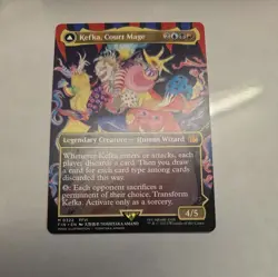 KEFKA, COURT MAGE (BORDERLESS) (322) Final Fantasy FIN Magic MTG MINT CARD - Image 2