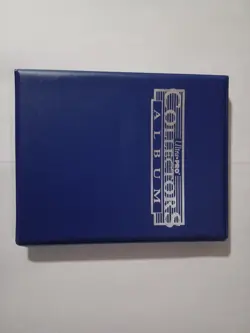 Lot Of 80 Magic Cards With Blue Collectors Album - Image 1
