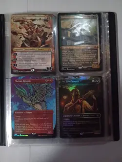 Lot Of 80 Magic Cards With Blue Collectors Album - Image 4