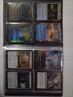 Lot Of 80 Magic Cards With Blue Collectors Album - Image 5