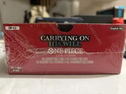 One Piece Card Game: Carrying On His Will (OP-13) - English Sealed Booster Box - Image 4
