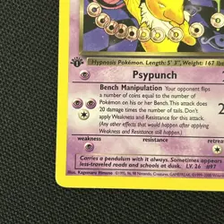 Dark Hypno 26/82 1st Edition Team Rocket Regular Nice Card - Image 2