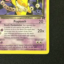 Dark Hypno 26/82 1st Edition Team Rocket Regular Nice Card - Image 5