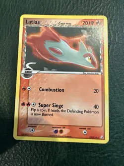 Latias (Delta Species) 21/110 Pokemon Holon Phantoms Regular Rare Card - Image 1