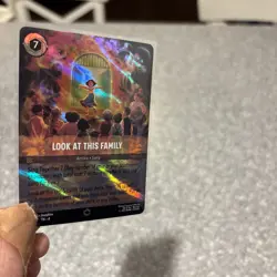 Disney Lorcana Ursula's Return: Look at This Family Enchanted Card 207/204 - Image 3