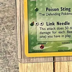 Beedrill 1/112 P Holo Rare Pokemon Card EX Fire Red Leaf Green 1/112 MP - Image 5