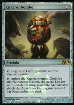 FOIL Knarrenbombe / Ratchet Bomb - BUY A BOX PROMO M14 - deutsch (excellent) - Image 1