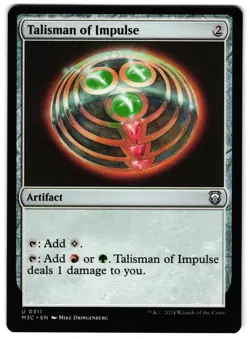Talisman of Impulse 311 - NM - Commander: Modern Horizons 3 Normal U - Image 1