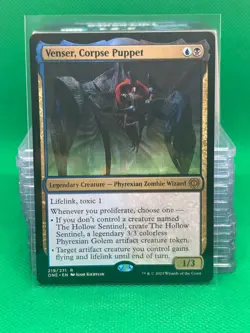 MTG - VENSER, CORPSE PUPPET - All Will Be One (R) - Image 1