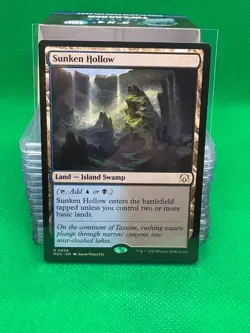 MTG - SUNKEN HOLLOW - March of the Machine Com (R) - Image 1
