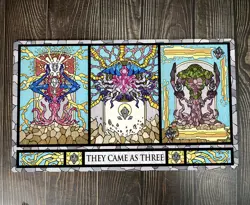 Eldrazi Emrakul Kozilek Stained Glass MTG Playmat Trading Card Game TCG CCG Mat - Image 1