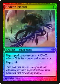 Hedron Matrix FOIL Rise of the Eldrazi PLD Artifact Rare MAGIC CARD ABUGames - Image 1