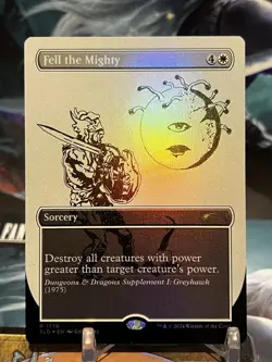 MTG | Fell The Mighty [Secret Lair DND]✨FOIL✨ - Image 1