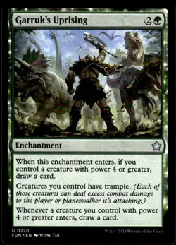 1x GARRUK'S UPRISING - M21/Foundations - MTG - Magic the Gathering - Image 2