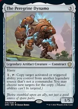 MTG Dominaria United Commander - The Peregrine Dynamo - Image 1