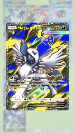Pokemon TCG Pocket Mega-Absol EX ?? Fullart (GER) - Trade - Image 1