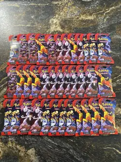 Pokemon Destined Rivals Booster Pack X36 Sleeved Booster Box Quantity - Image 1