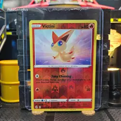 Victini Fusion Strike Reverse Holo Pokemon TCG 036/264 Sword & Shield Uncommon - Image 1