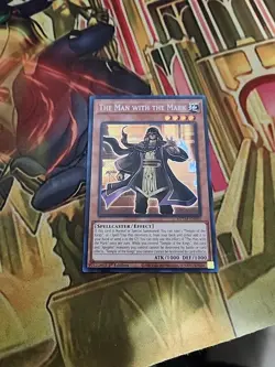 The Man with the Mark - MZTM-EN001 - Secret Rare 1st Edition NM Yugioh - Image 1