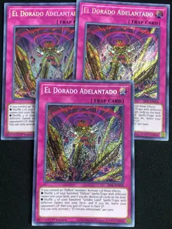 YUGIOH EL DORADO ADELANTADO SESL-EN036 1ST SECRET X3 NM - Image 1