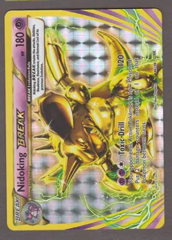 Nidoking BREAK 46/108 Holo - XY Evolutions - Pokemon Card 2016 NM - Image 1