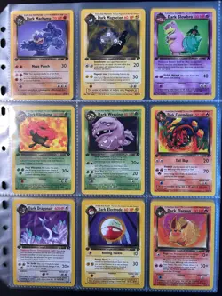Complete 1st Edition Team Rocket Non-Holo Set 18-82 WOTC Vintage Pokemon Cards - Image 4