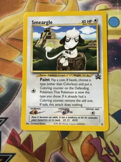 Smeargle #32 Black Star Promo WOTC Pokemon Card NM Komiya - Image 1