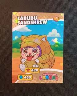 Labubu Sandshrew Pokemon Labubu Cards Trading Game Card Peru US Seller MINT - Image 1