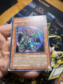 Vintage Yugioh Card Holo Collection 9 Cards #45 Secret Rares IOC MC2 BPT LOD LON - Image 2