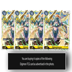 Ophanimon - BT2-040 R - Rare Digimon TCG Card Playset Yellow - Image 1