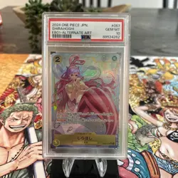 PSA10 Shirahoshi SR EB01-057 One Piece Card Japanese - Image 1