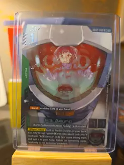 Gundam card Game GD02-088 Flit Asuno R+ In Hand - Image 2