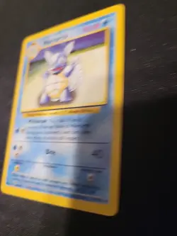 Pokemon TCG Wartortle Base Set Unlimited Uncommon Card 42/102 LP Condition - Image 3