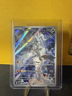 Pokemon TCG N's Reshiram Card 167/159 Illustration Rare Stamped - Image 1