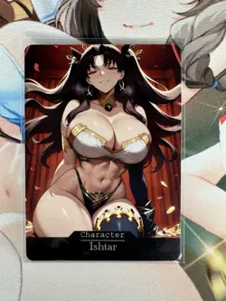 Ishtar Fate Grand Order Goddess Story Waifu Anime Custom Card - Image 1