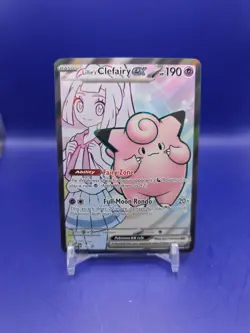 Lillie's Clefairy ex 195 Sv: Scarlet & Violet Promo Cards Holo NM - Image 1