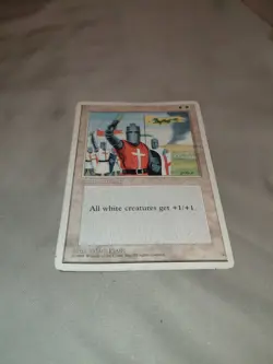 Crusade 4th Edition MtG Rare Magic - Image 1