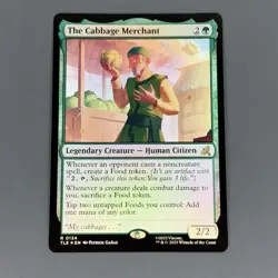 🔮 MTG: The Cabbage Merchant (Foil) - 0134 - Avatar NM Pack Fresh - Image 2