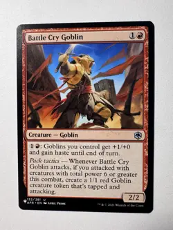 Battle Cry Goblin 132 | Near Mint | The List Magic MTG - Image 1